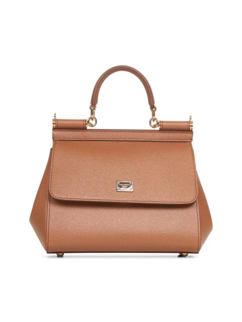 Dolce & Gabbana Camel medium Sicily handbag