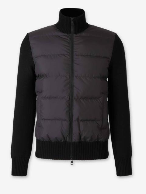 Moncler QUILTED ZIPPER CARDIGAN