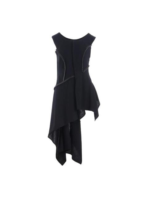 Yohji Yamamoto Leather Piping Dress