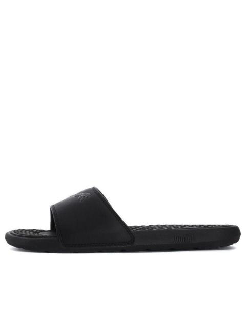 PUMA (WMNS) PUMA Cool Cat Sport Glitter Slipper Black/Silver 371017-02