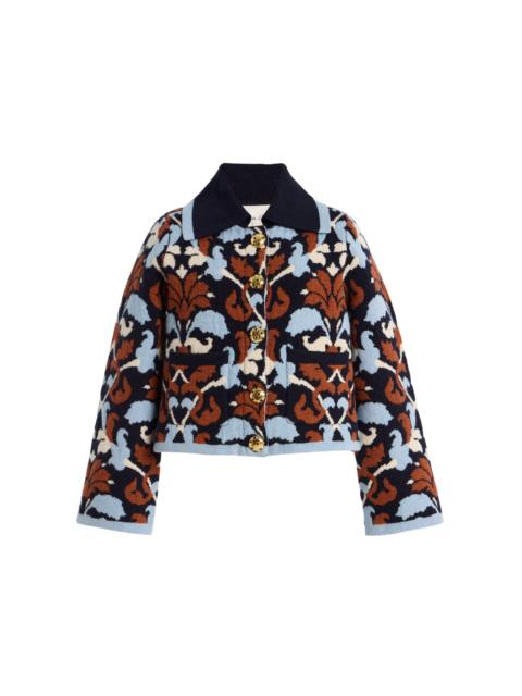 Cara Cara Delilah Wool Cardigan blue