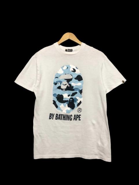 A BATHING APE® Bathing Ape Big Face Logo Camoflouge Shirt