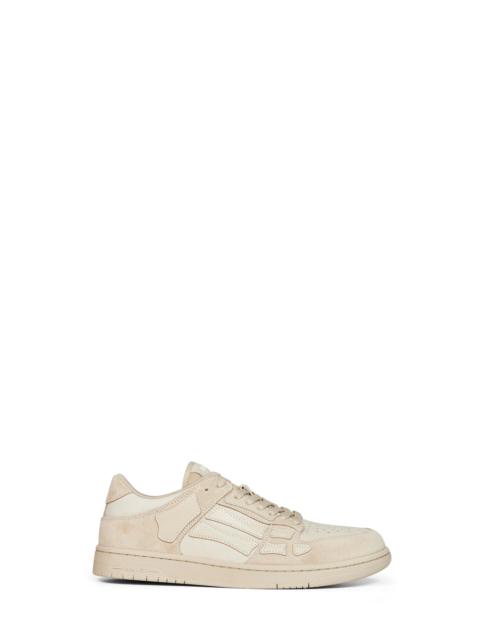 AMIRI Amiri Men Alabaster Suede Skel Top Low Sneakers