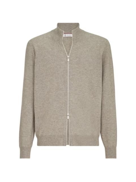 Brunello Cucinelli Brunello Cucinelli Men Cashmere Zipped Cardigan