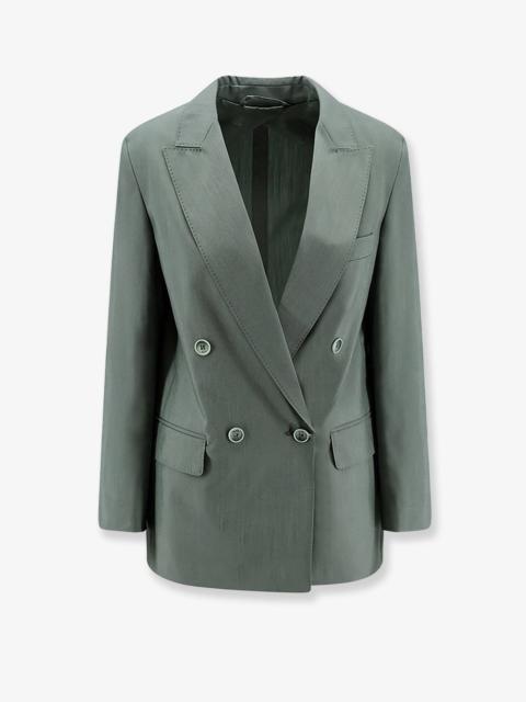 Max Mara Max Mara Mxmalbata Virgin Wool And Silk Blazer