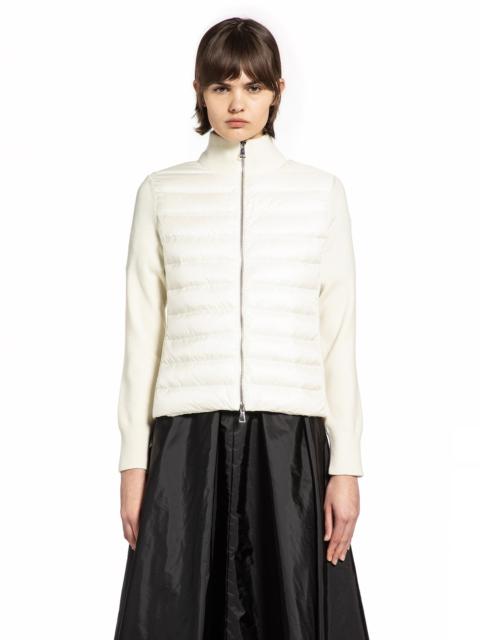 Moncler Padded Wool Zip-up Cardigan