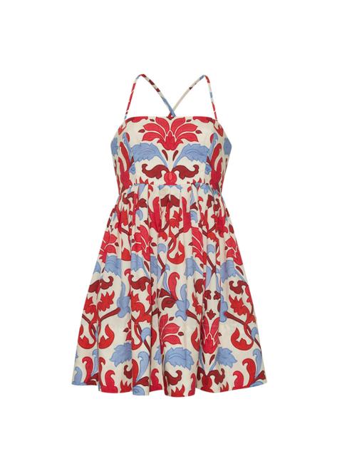 Cara Cara Leo Mini Dress
Boasts An Empire Waist And A Chic Mini Silhouette