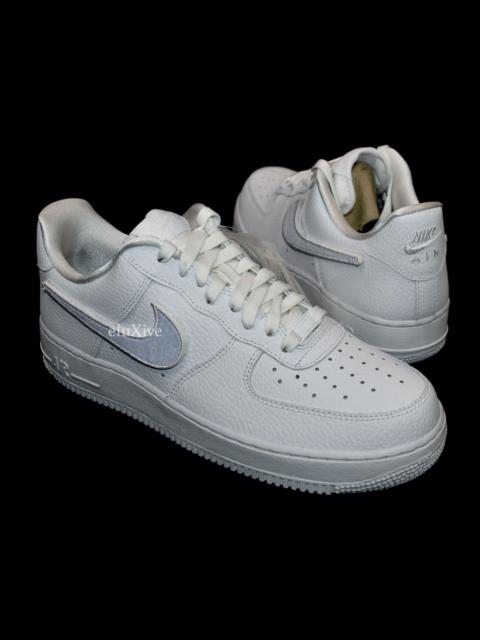 Nike Nike Air Force 1-100 Velcro Swoosh Pebbled Leather White