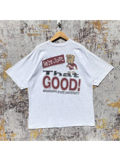 Other Designers Vintage 90s Mississippi State Bulldogs Shirt Football NCAA
