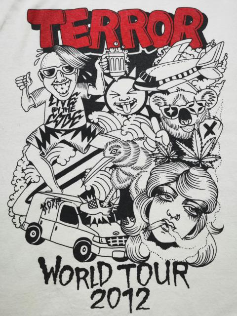Other Designers Band Tees - TERROR PUNK ROCK TEE WORLD TOUR