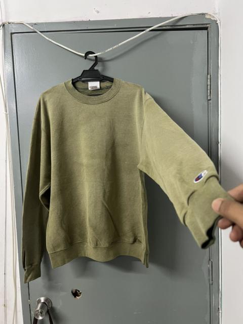 Other Designers Vintage - GOAT🔥GREEN SUN FADED ERD GRUNGE