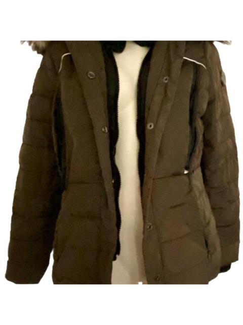 Other Designers Superdry Women's Khaki and Black Jacket