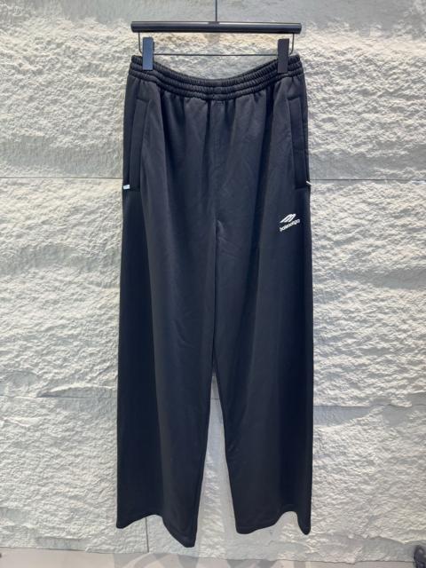 BALENCIAGA Balenciaga 3B Print Black Sweatpants