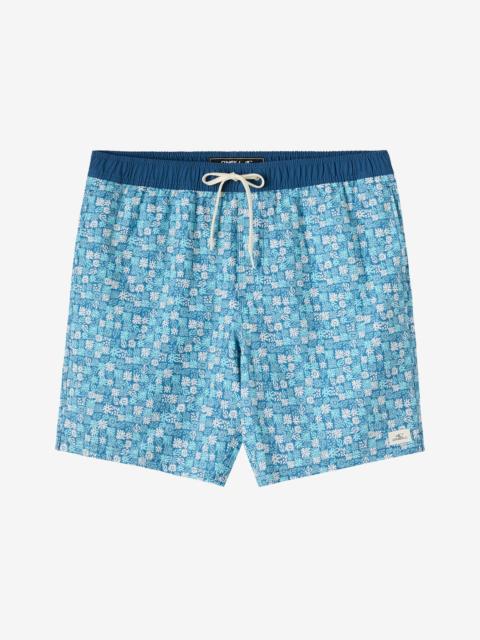 O'Neill Hermosa Elastic Waist 17" Swim Trunks