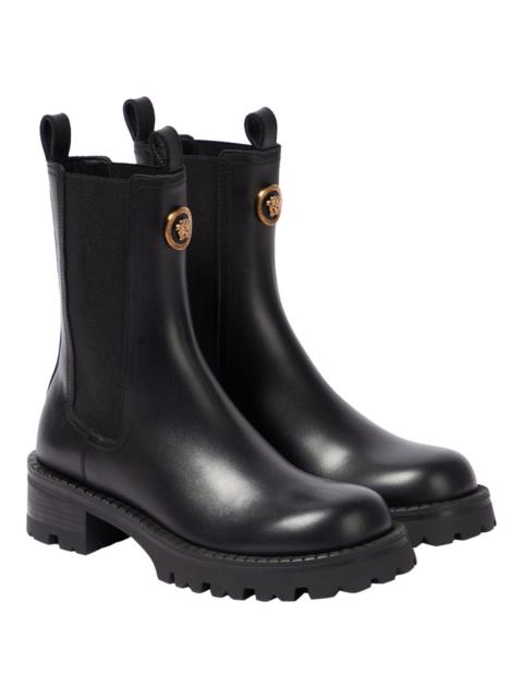 VERSACE Leather boots