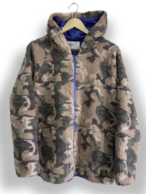 Other Designers Japanese Brand - Markey's Big Field Camouflage Sweater Hoodie Japanese