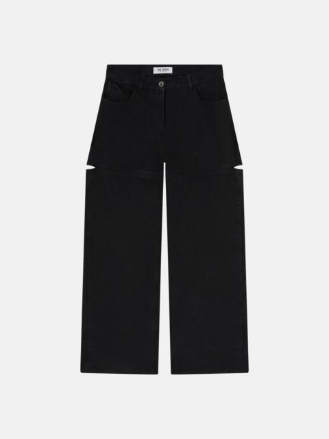 THE ATTICO BLACK LONG PANT