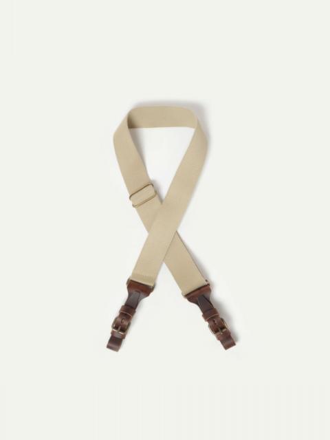 Bleu de Chauffe WOODY BUSINESS REMOVABLE BACKPACK STRAP  -  PALISSANDRE