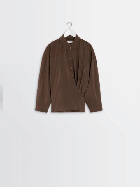 Lemaire STRAIGHT COLLAR TWISTED SHIRT