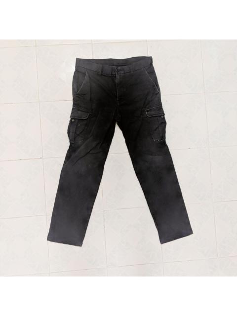 Other Designers Japanese Brand - Vintage Japanese Black Multipocket Tactical Cargo Pants