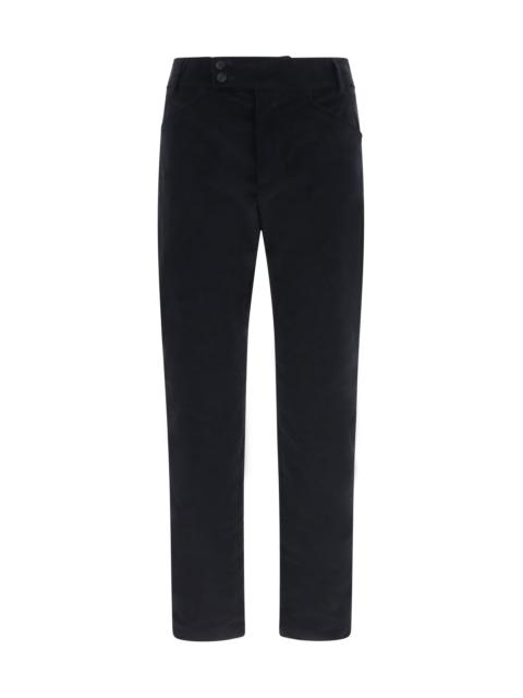 Dolce & Gabbana Dolce & Gabbana Velvet Pants Black Men