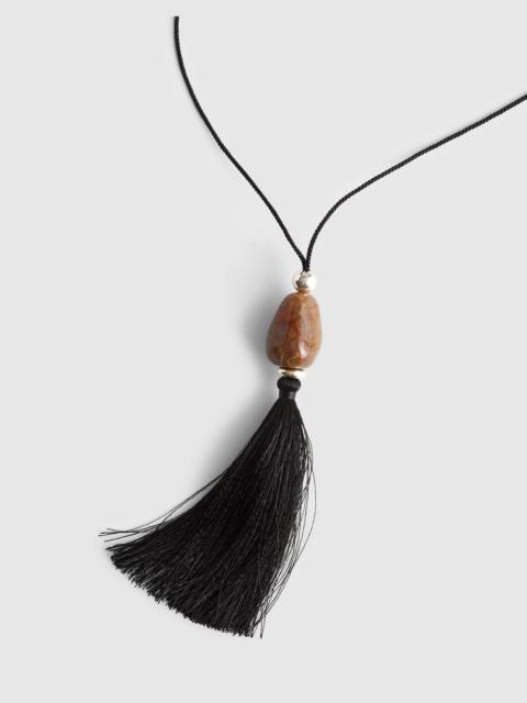 Madewell Semiprecious Tassel Long Necklace