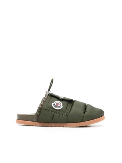 Moncler Moncler Green Slippers Women