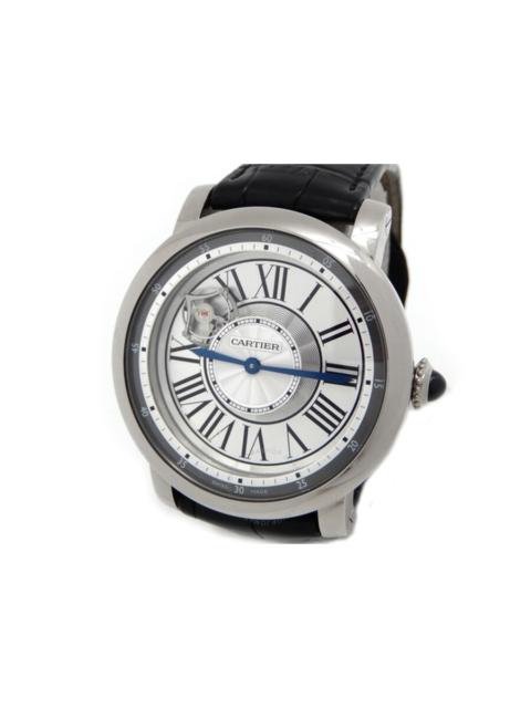 Cartier Cartier Rotonde de Cartier Astrotourbillon 18 kt White Gold Men's Watch W1556204