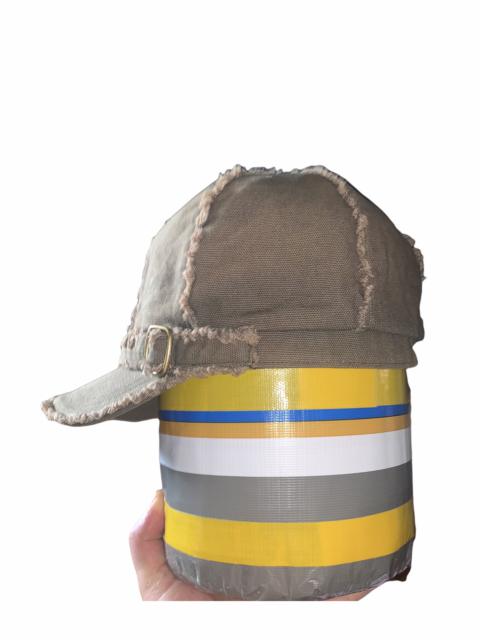 Other Designers Military - Designer A Faddist Distressed Hairy Hat Military fashion