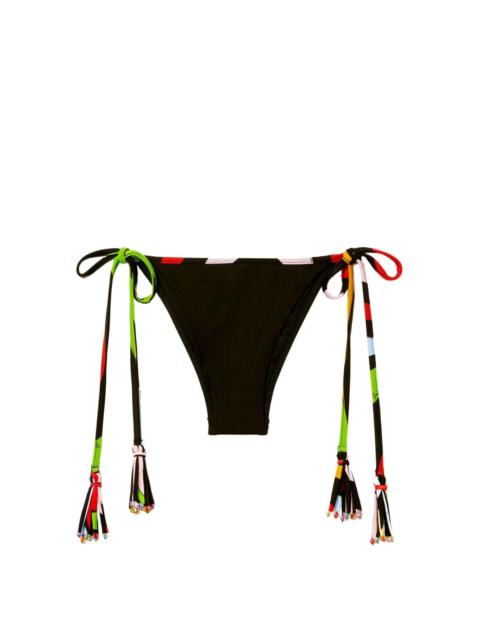 PUCCI tie-fastening bikini bottoms