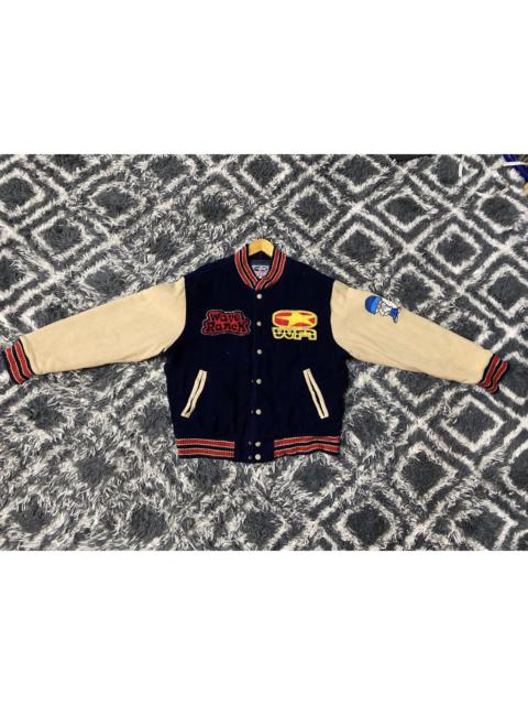 Other Designers Avant Garde - Vintage Wave Ranch Surfing Wool Hip Hop Varsity Jacket