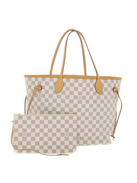 Louis Vuitton LOUIS VUITTON Damier Azur Neverfull MM Tote Bag N41605