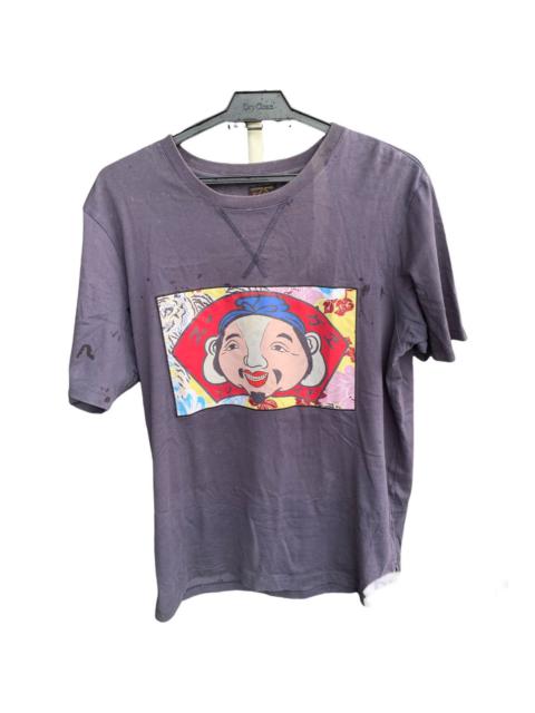 EVISU Evisu Big Logo Faded Tshirt