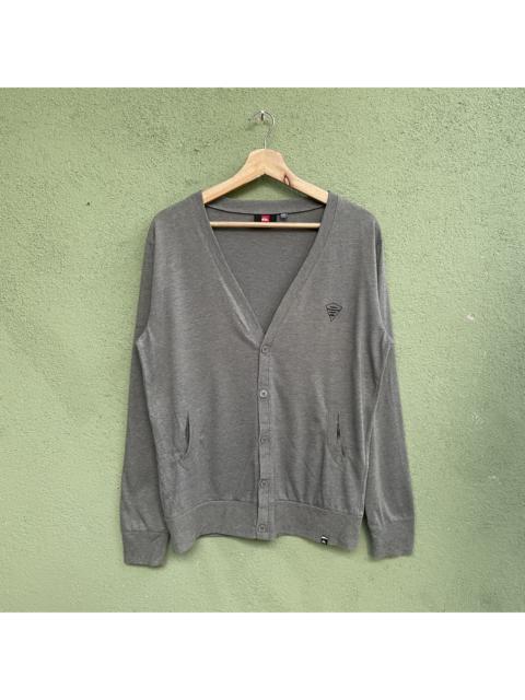 Other Designers Cardigan - Vintage Quiksilver Kurt Cobain Style Grey Cardigan Knitwear