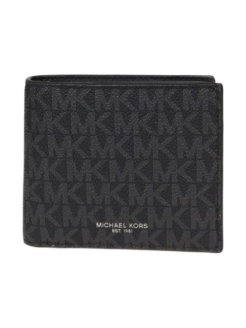 MICHAEL KORS Greyson Logo Slim Billfold Wallet