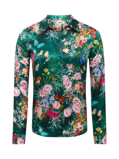 L'AGENCE Tyler Silk Blouse