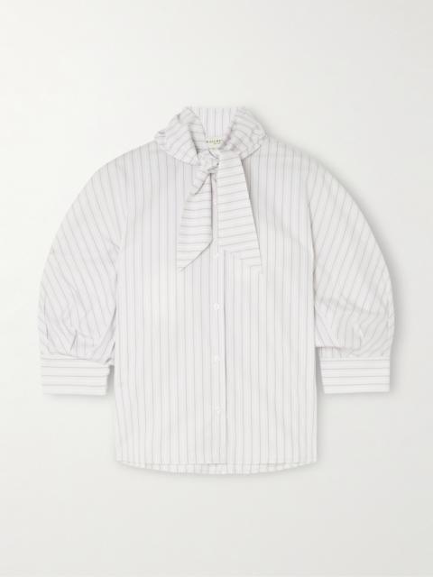 KALLMEYER Lilette Striped Cotton-poplin Shirt