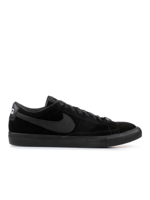 Nike COMME DES GARÇONS X BLAZER LOW PREMIUM SP 'BLACK'