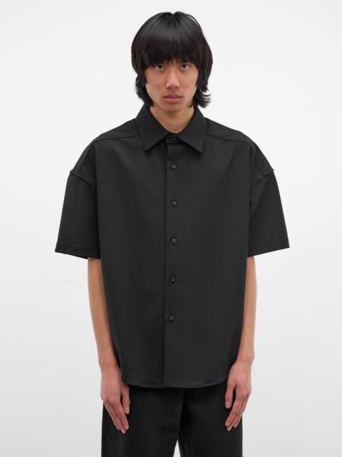 entire studios Black Wool Oversized Boxy Shirt