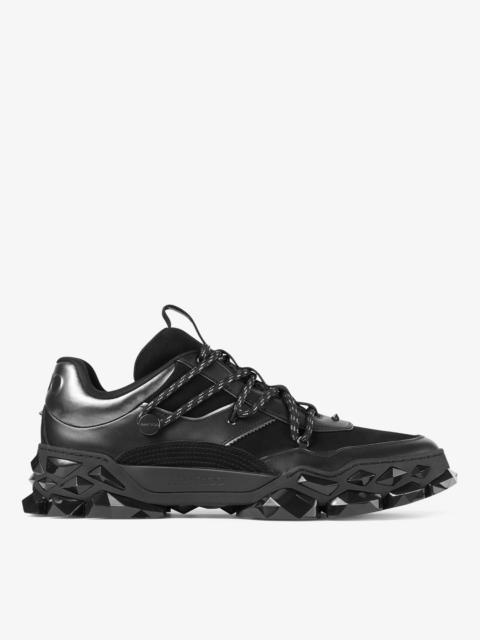 JIMMY CHOO Diamond X II/M
Black Leather Trainers