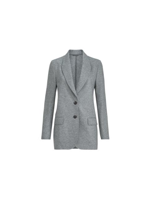 Brunello Cucinelli Brunello Cucinelli Deconstructed blazer in Grey at Nordstrom