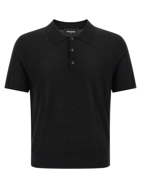 DSQUARED2 Dsquared2 Men Wool Polo Shirt