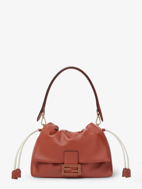 FENDI Fendi Women Mamma Baguette Leather Shoulder Bag
