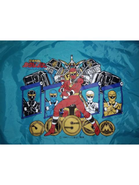 Other Designers Japanese Brand - NEW VTG 90s Ninja Sentai Kakuranger raincoat Power Rangers