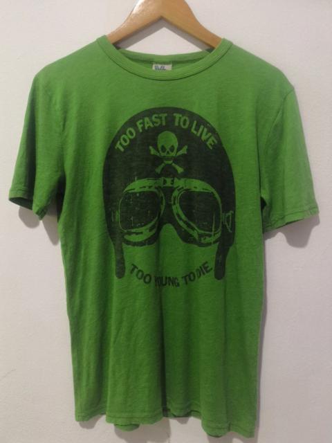 Other Designers Junk Food - Junk Food Too Fast Too Live T shirt Too Young To Die