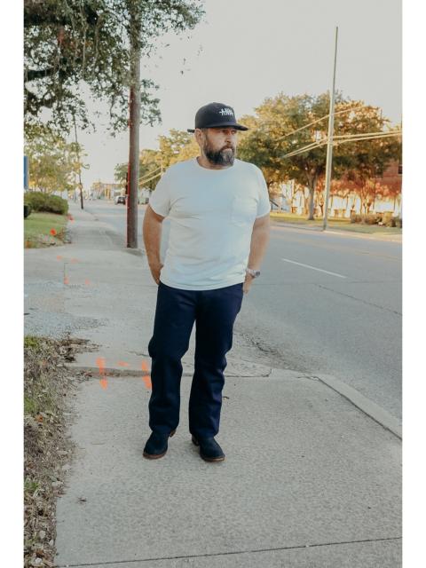 Iron Heart 21OZ SERGE WORK PANTS - INDIGO IH-829-IND