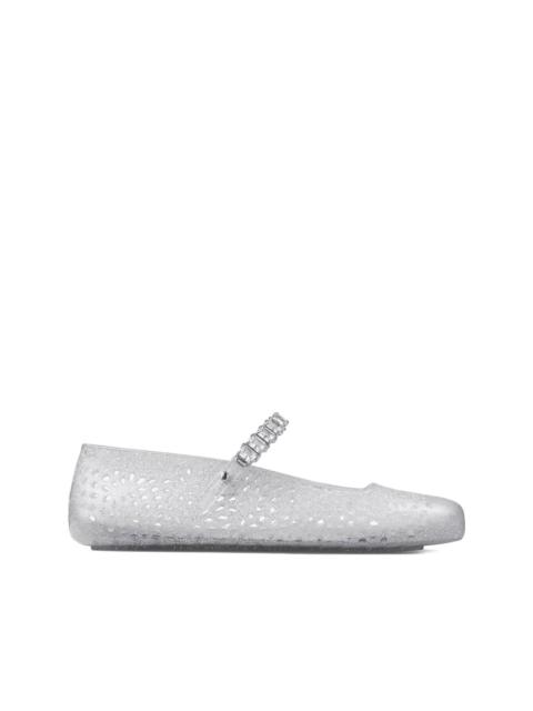 JIMMY CHOO Jelly ballet flats
