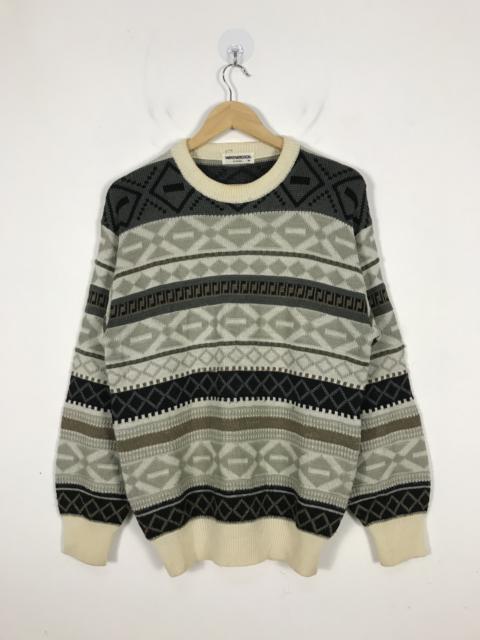 Other Designers Homespun Knitwear - Weathercock Knitwear Colour Knit Sweater #2482