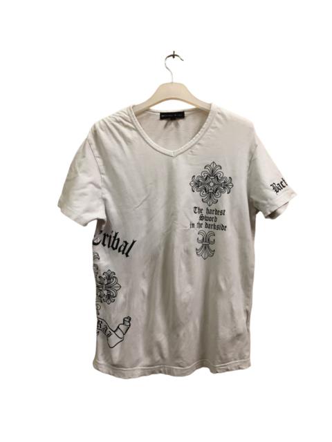 Other Designers Designer - Defective struct v neck shirt inspired like CHROME HEART