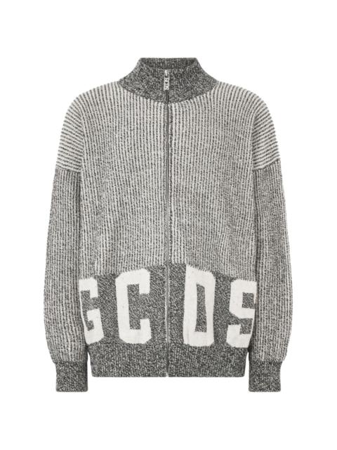 logo cardigan